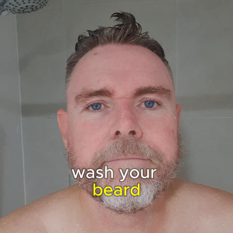 How to wash your beard