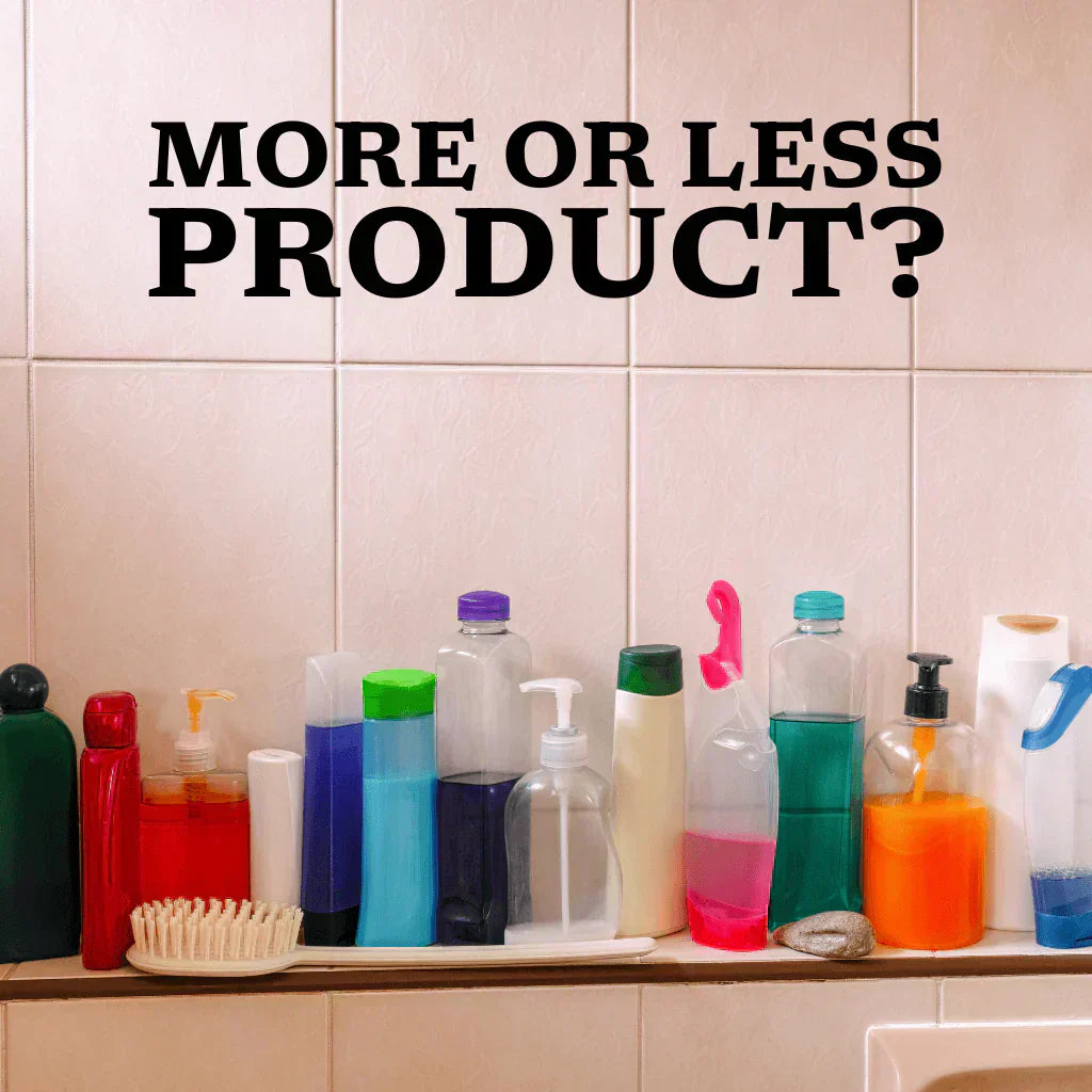 Why Less Hair Product Can Mean a Healthier Scalp
