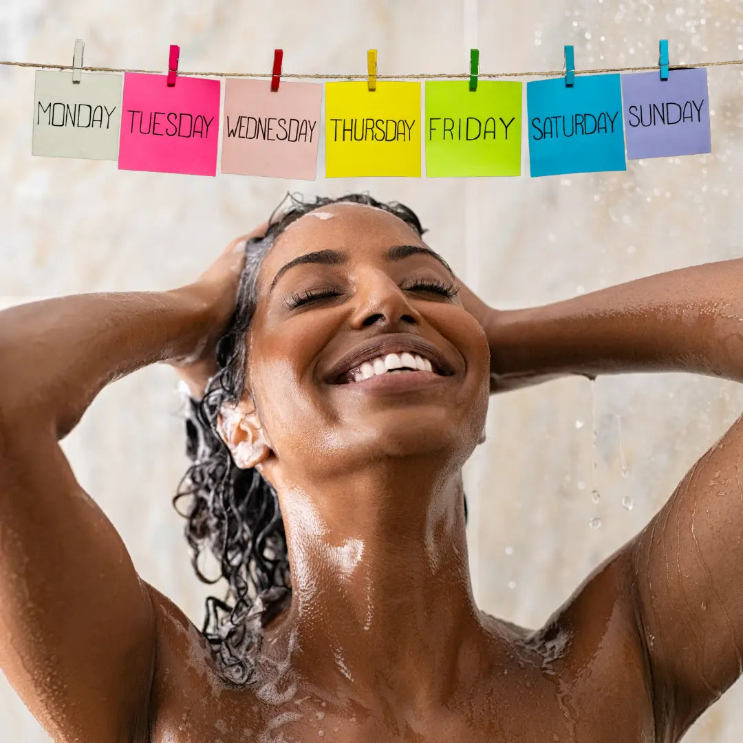 Hair Washing Frequency - Victory Serums