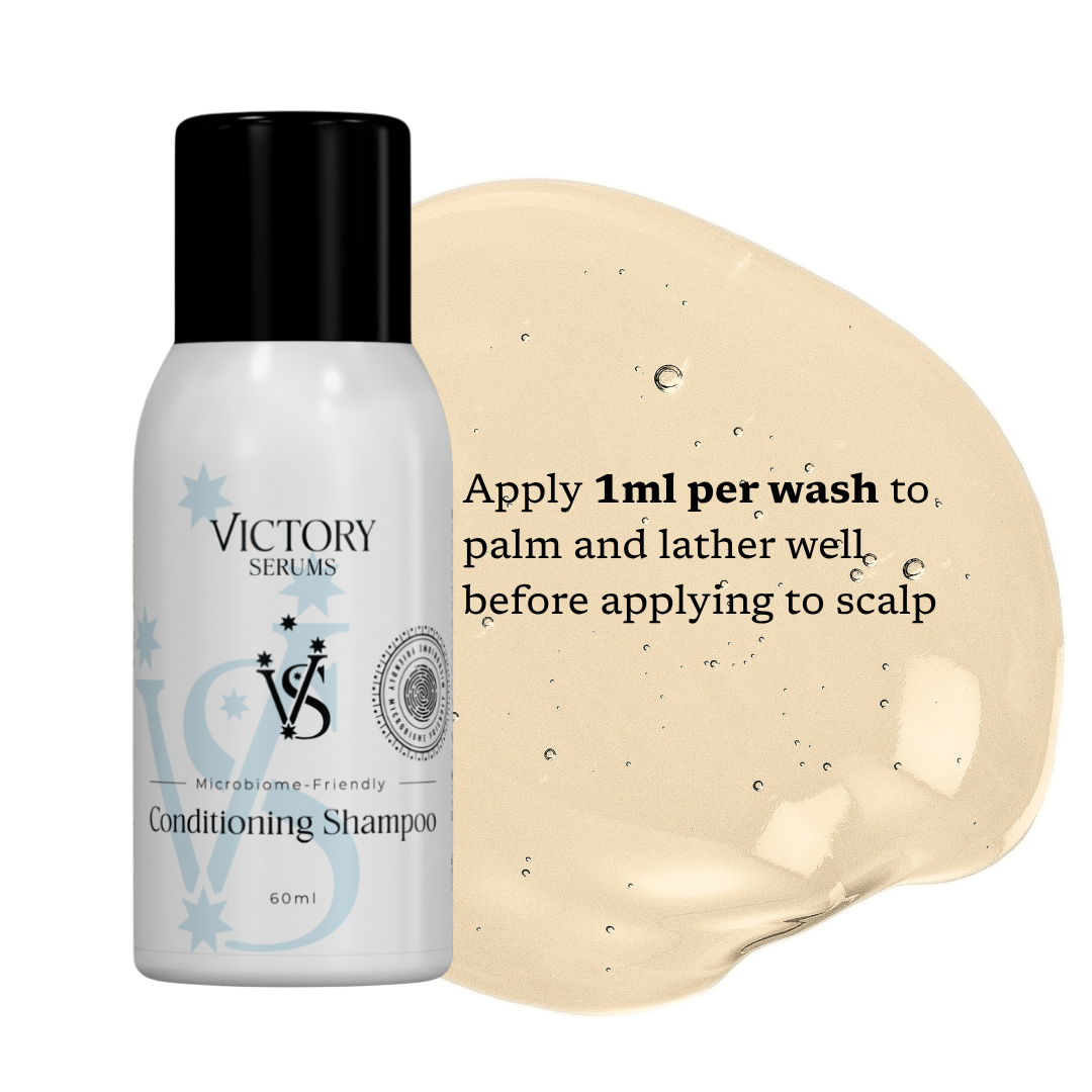 Microbiome Friendly Conditioning Shampoo with low pH (3.7)