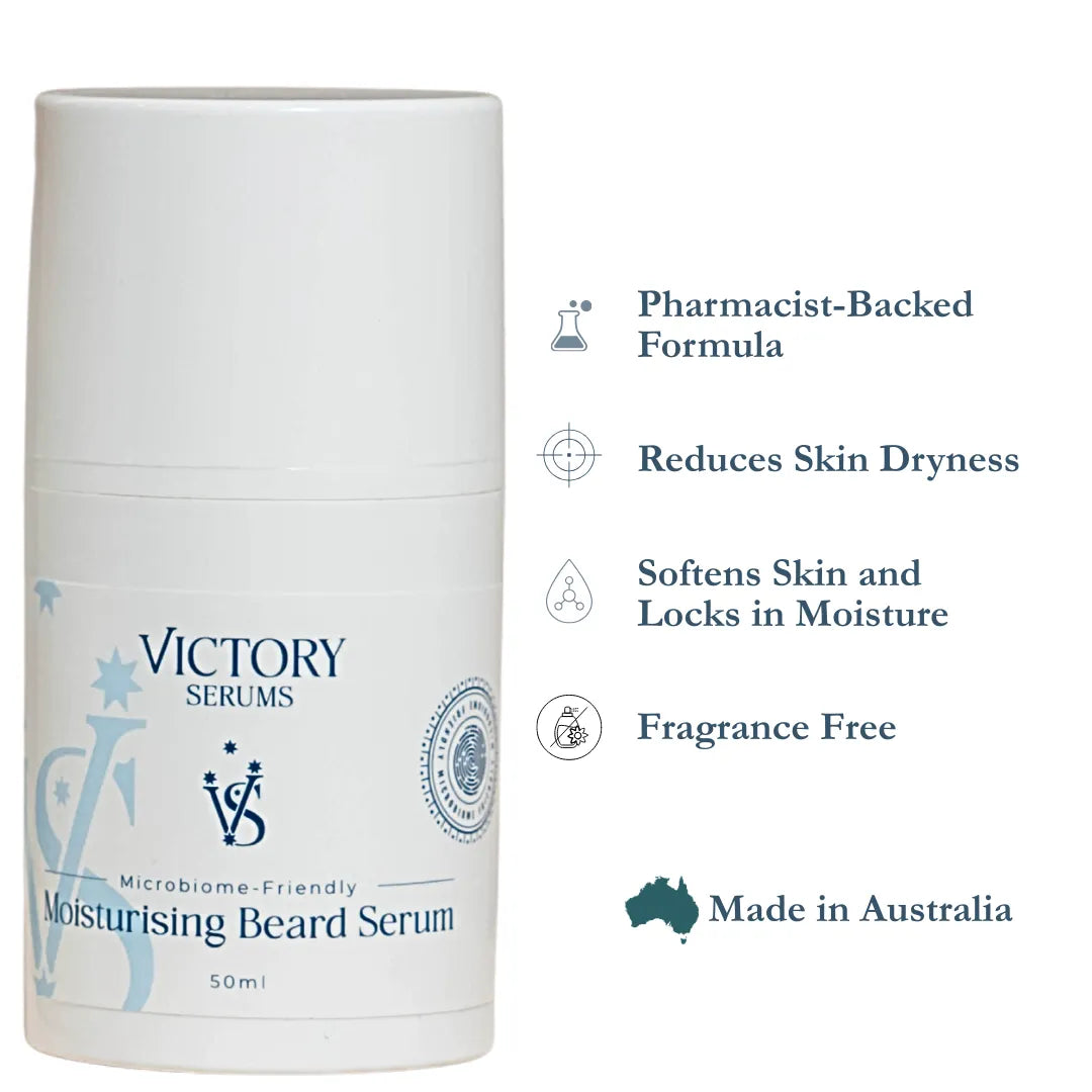 Microbiome-Friendly Moisturising Beard Serum