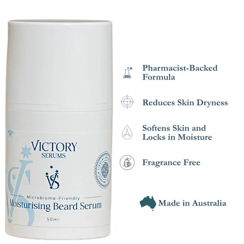 Microbiome-Friendly Moisturising Beard Serum