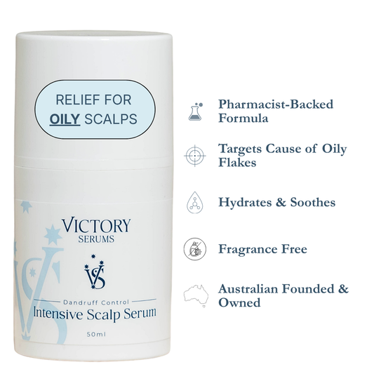 Intensive Scalp Serum for an Oily, Flaky, Itchy Scalp
