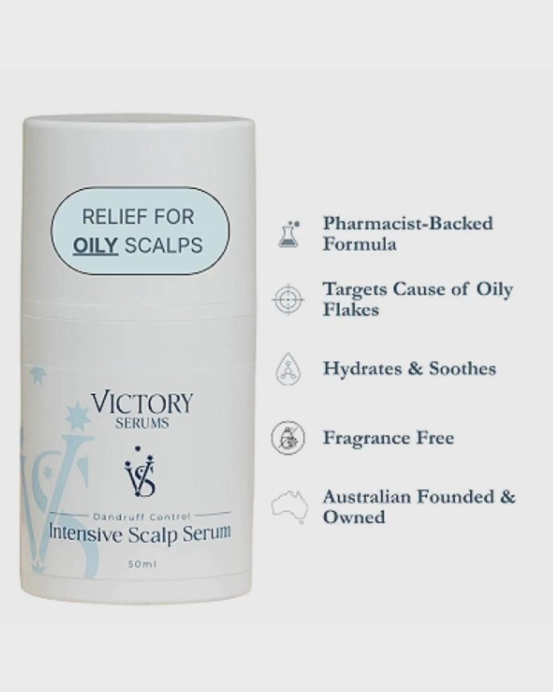 Victory Serums scalp serum demonstration video